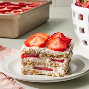 Strawberry Icebox Cake